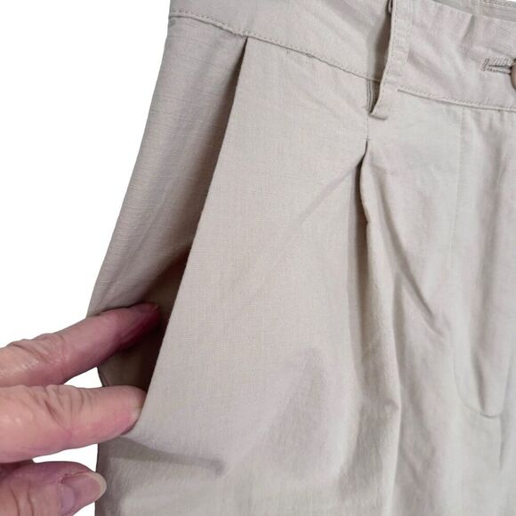 Princess Polly High Rise Wide Leg Pants Lightweight Stretch Cotton Women's Sz 4 - Picture 5 of 9